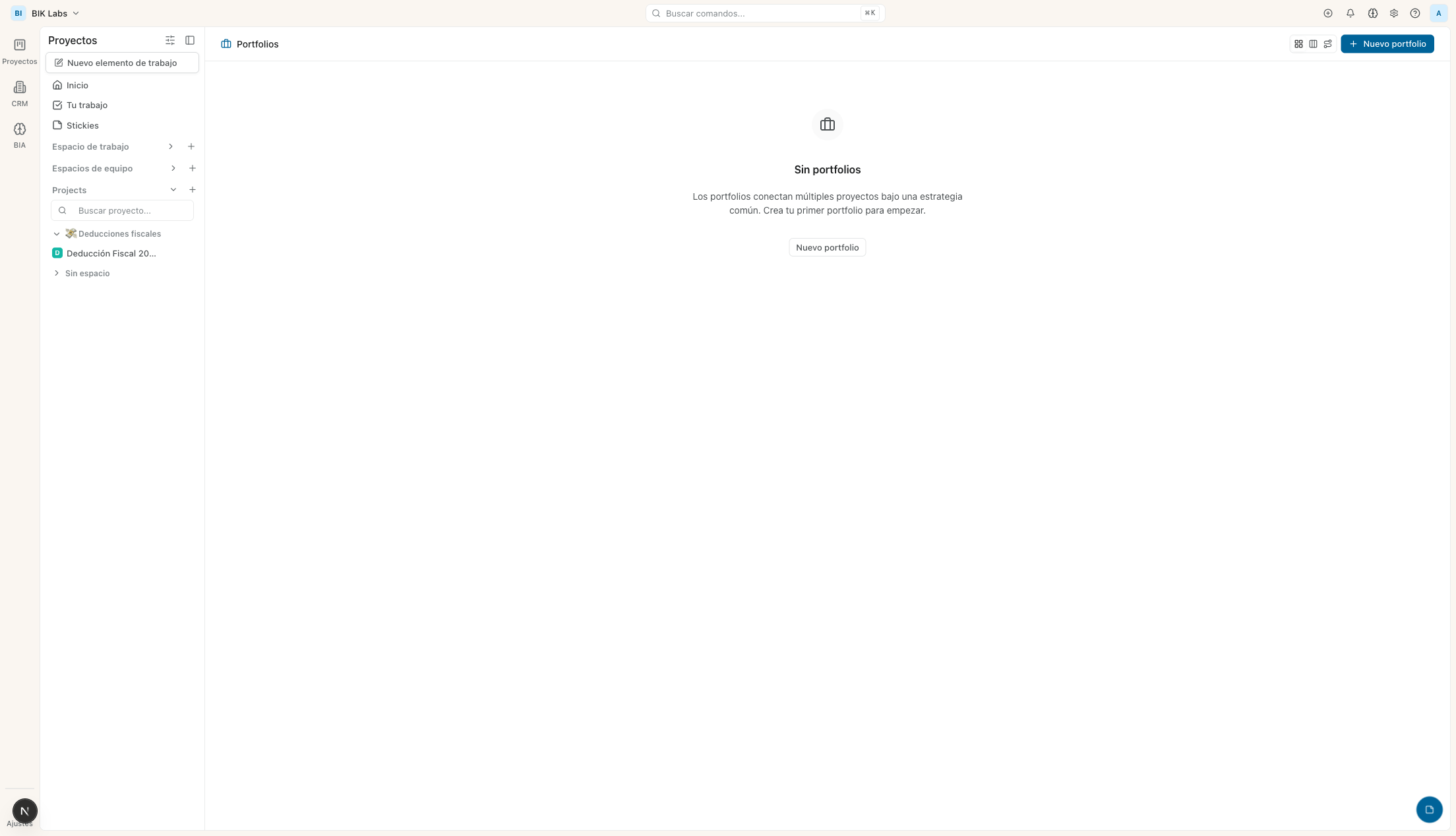 Seguimiento de objetivos