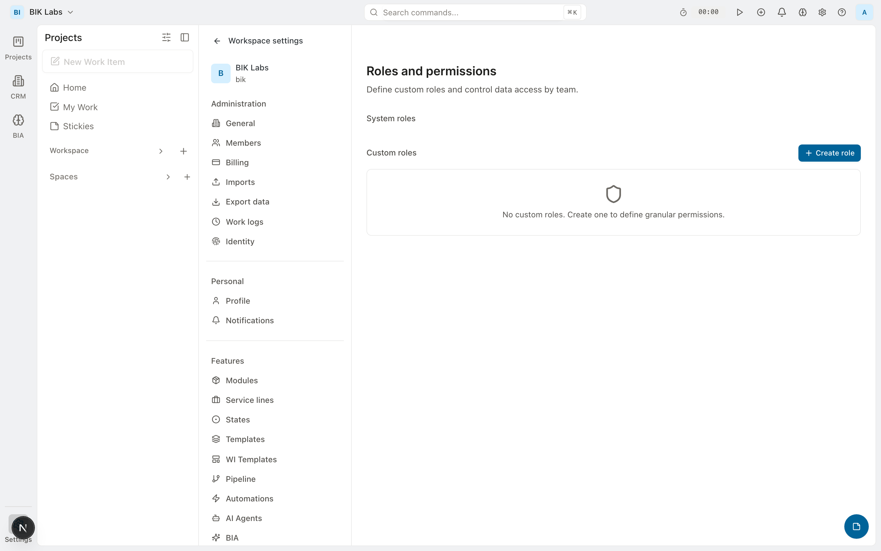 Acceso basado en roles que refleja tu organización